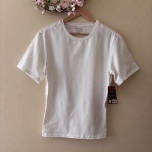 SPANX Men's Cotton Compression White Crew Neck Under Shirt size XL NEW